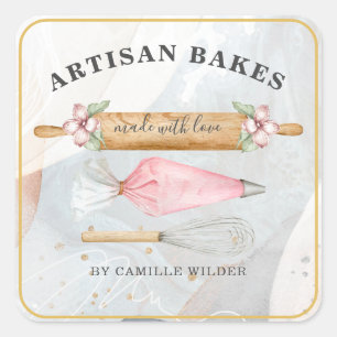 Panadería Pastry Chef Bakers Herramientas Etiqueta