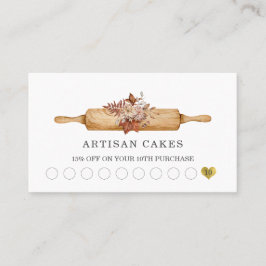 Panadería Pastry Chef Bakers Herramientas Tarjeta 