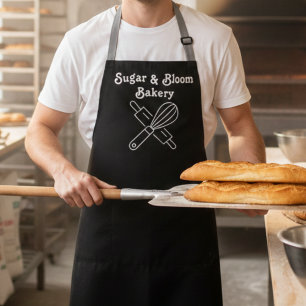 Panadería personalizada moderna delantal Chef / pe
