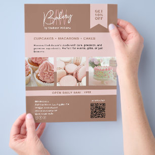 Panadería Personalizado Monograma Volante