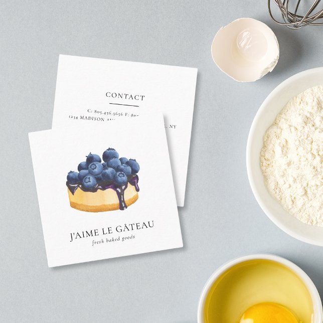 Panadería / Tarjeta de visita de pastelería (Subido por el creador)