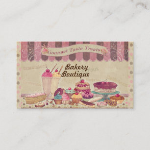 Panadería - Tartas Boutique y Patisserie - Tarjeta