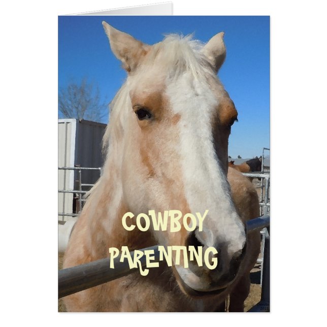 Pañales del bebé - Parenting del vaquero (Frente)