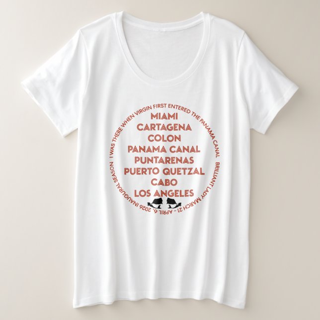 Panama Canal Shirt (Anverso del diseño)