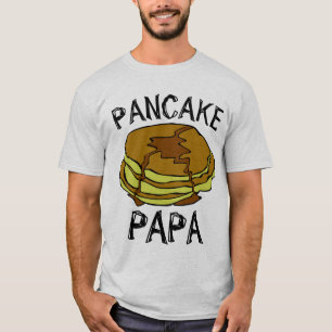PANCAKE DAD PAPA Camisetas DEL DÍA DEL PADRE