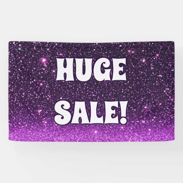 Pancarta brillante de gran venta (Horizontal)