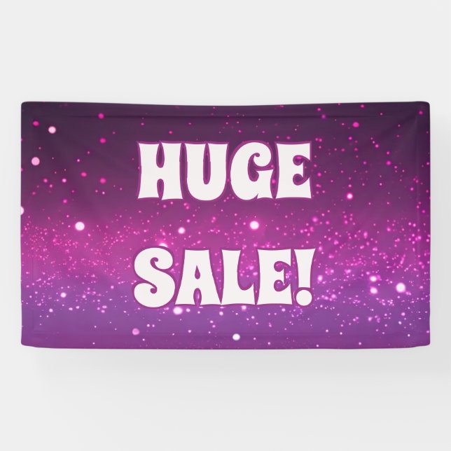 Pancarta brillante de gran venta (Horizontal)
