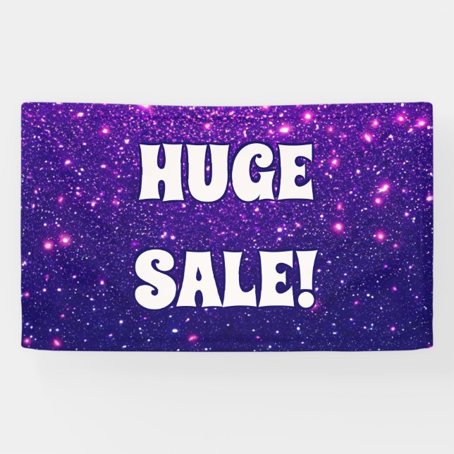 Pancarta brillante de gran venta (Horizontal)