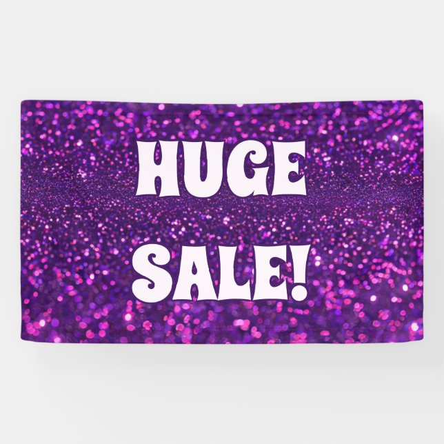 Pancarta brillante de gran venta (Horizontal)