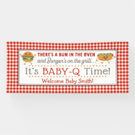 Pancarta con temas de BBQ Baby-Q revelan