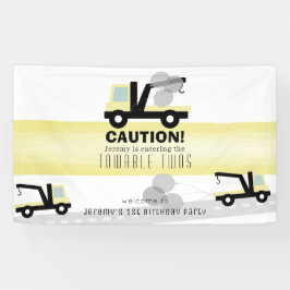 Pancarta de 2º cumpleaños con el naufragio Towable