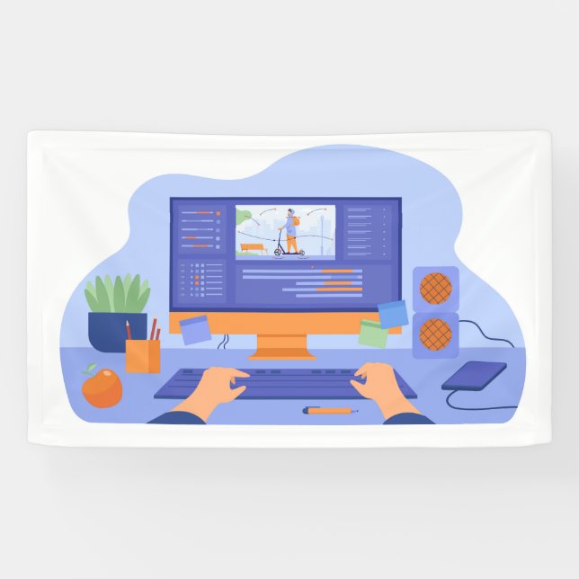 Pancarta de 3' x 5' (Horizontal)