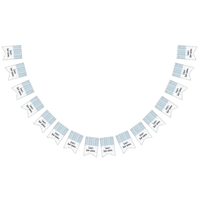 Pancarta de Baby Shower "Snips and Snails", con co (Todo)