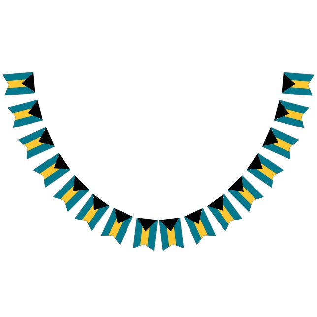 Pancarta de bandera de Bahamas (Todo)