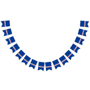 Pancarta de bandera de Cabo Verde