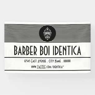 pancarta de barbershop barberboi