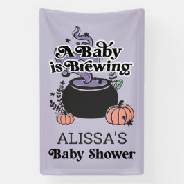 Pancarta de bienvenida de Baby Shower para bebé de