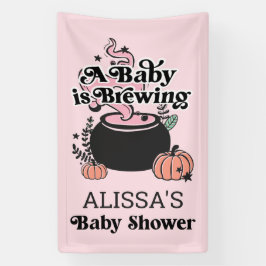 Pancarta de bienvenida de Baby Shower para bebé de