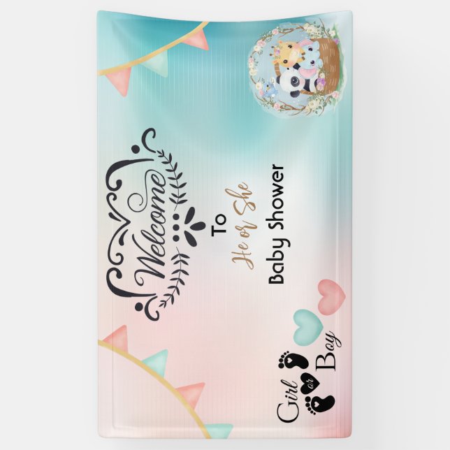 Pancartas de bienvenida  Baby shower, Manualidades diy, Girl baby shower