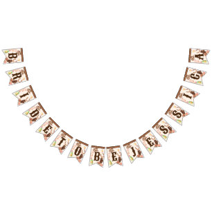 Pancarta de boots y novias burbujeantes para ser u