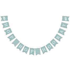 Pancarta de Bunny Easter Bunting Banner - Verde az