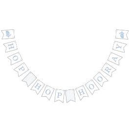 Pancarta de Bunny Frame de Semana Santa - Azul