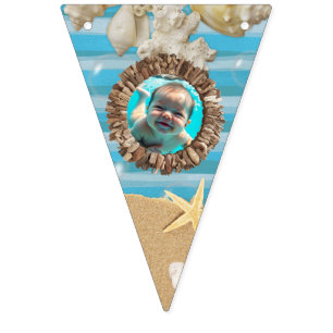 Pancarta de Bunting de cumpleaños feliz de persona