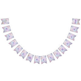 Pancarta de Bunting Party Birday Fairy Whimsical