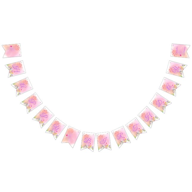 Pancarta de Bunting "Two Wild" Birthday (Todo)