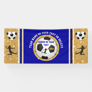 Pancarta de Chicas supercutos para equipos de fútb