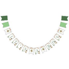 Pancarta de conejo Fiesta Lumberjack es un niño