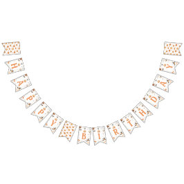 Pancarta de cumpleaños Garland de Halloween