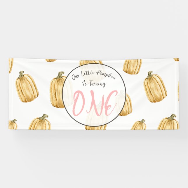Pancarta de cumpleaños para pequeños Chicas de eda (Horizontal)
