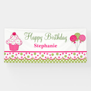 Pancarta de cumpleaños para Personalizados de tra