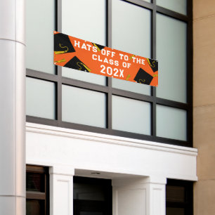 Pancarta de felicitaciones por graduación 2025