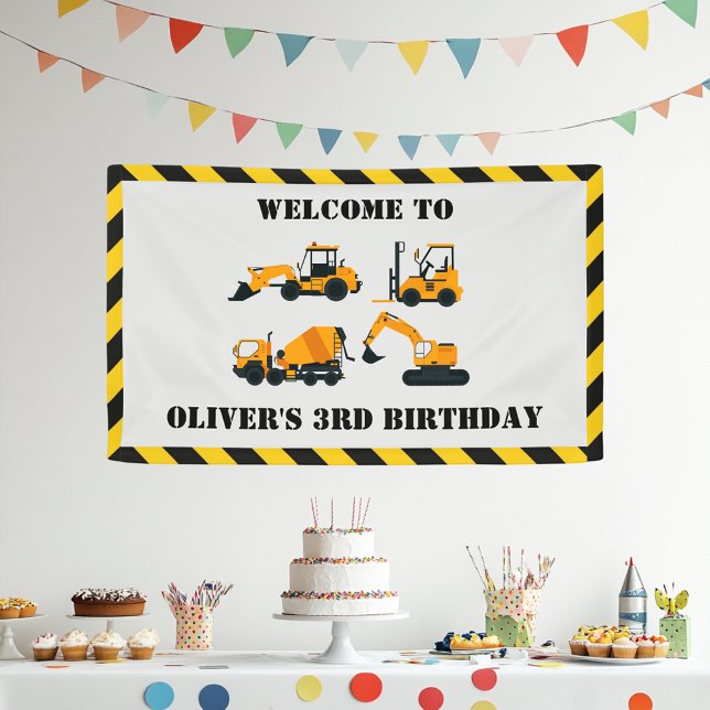 Pancarta de Fiesta de cumpleaños para niños en con (Subido por el creador)