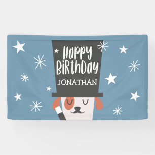 Pancarta de fondo de Fiesta de cumpleaños de niños
