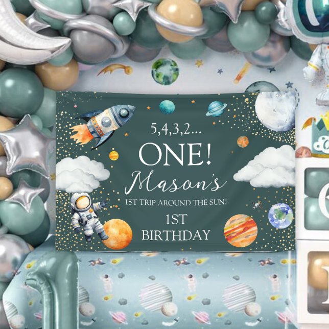 Pancarta de fondo de fiesta de cumpleaños Rocket S (Subido por el creador)