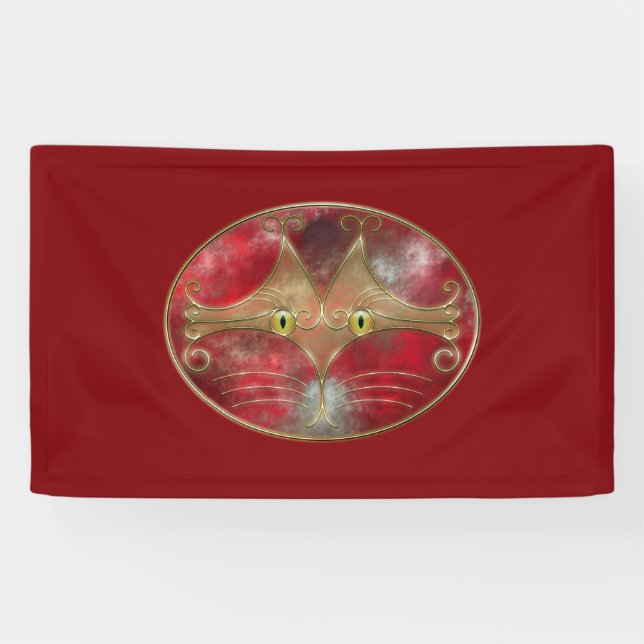 Pancarta de gato (Horizontal)