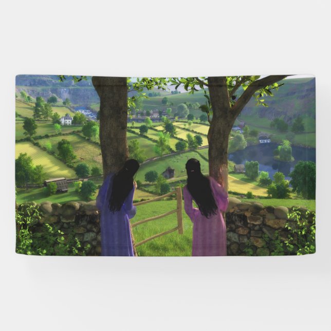 Pancarta de Glen of the Twins (Horizontal)