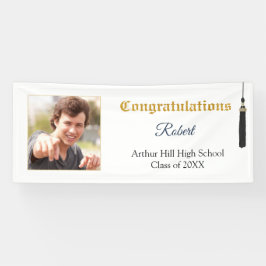 Pancarta de graduación de fotos
