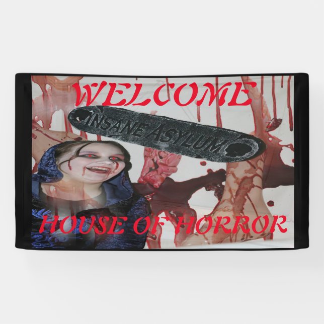 Pancarta de Halloween de 3' x 5' (Horizontal)