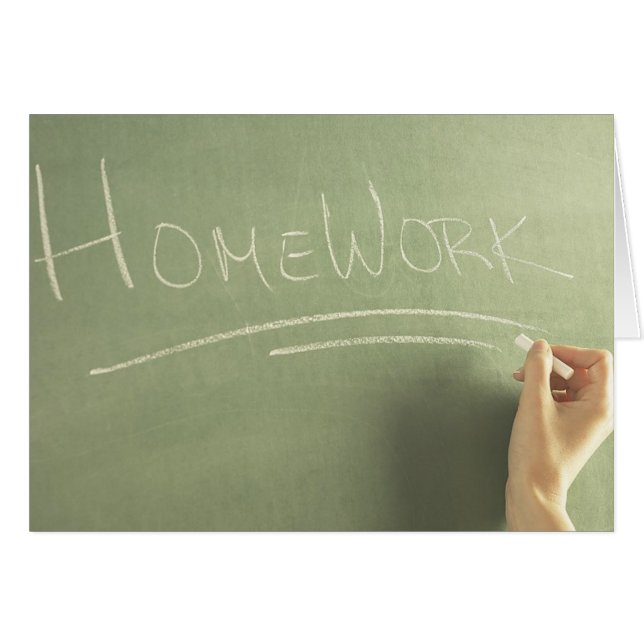 Pancarta de Homework (Anverso (Horizontal))