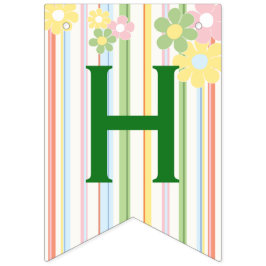 Pancarta de la Baby Shower "Picnic Floral"