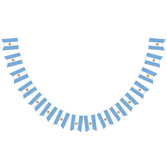 Pancarta de la bandera argentina (Todo)