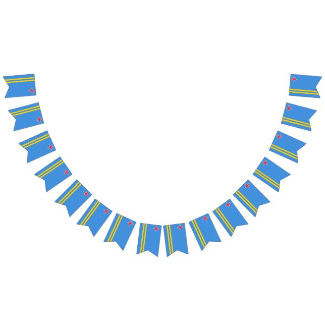 Pancarta de la bandera de Aruba (Todo)