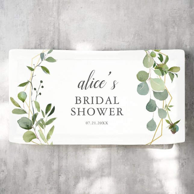 Pancarta de la ducha de la novia Eucalyptus (Subido por el creador)