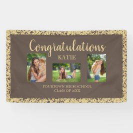 Pancarta de la fiesta de graduación de Purpurina d