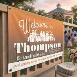 Pancarta de la Reunión de la Familia Costera del A