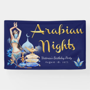 Pancarta de las Noches Árabes